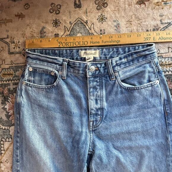 Madewell Darted Barrel Leg Jeans Oversize Baggy Denim Women's Size 24 - Picture 13 of 16